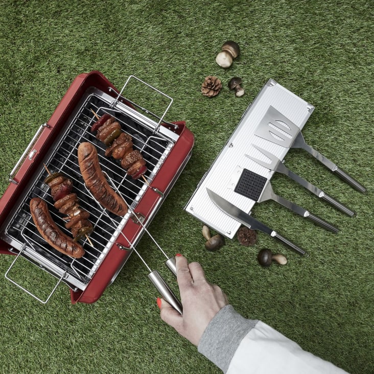 Valisette d'Ustensiles pour Barbecue : 9 Pièces - Cook'in garden
