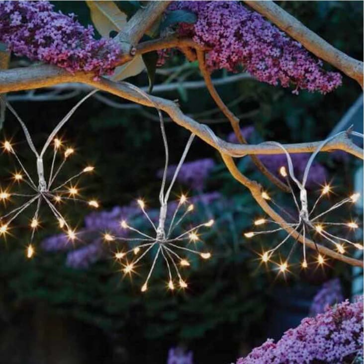 Lampe solaire LED Firework avec piquet, 100 cm