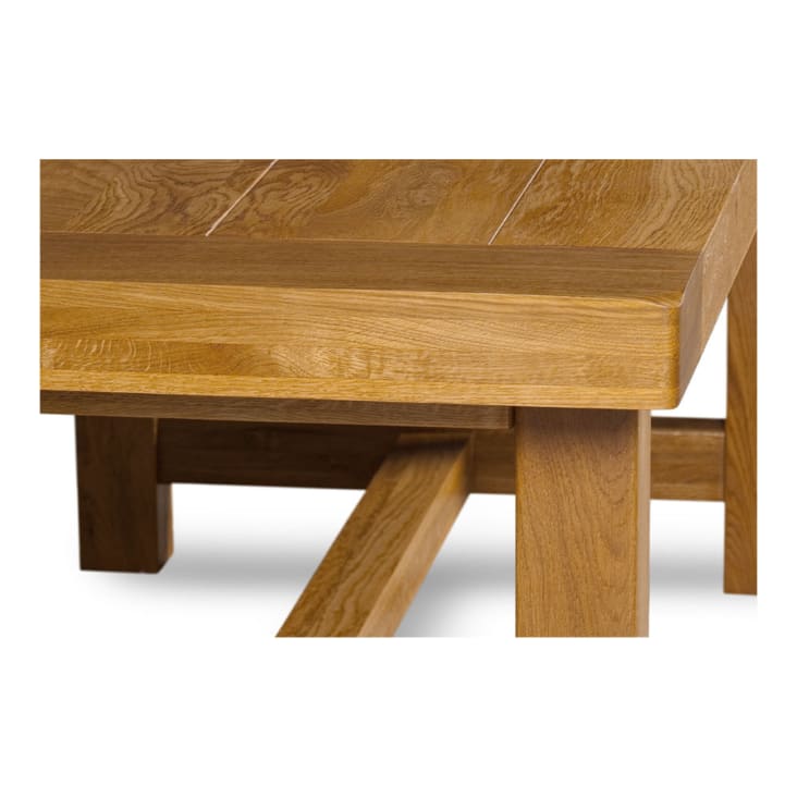 Petite table de ferme en bois massif