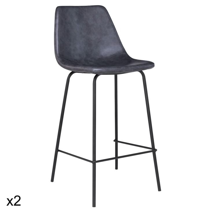 Set di 2 Sgabelli da bar Vintage Legno Sgabello girevole da Bar regola – Arredi Casa