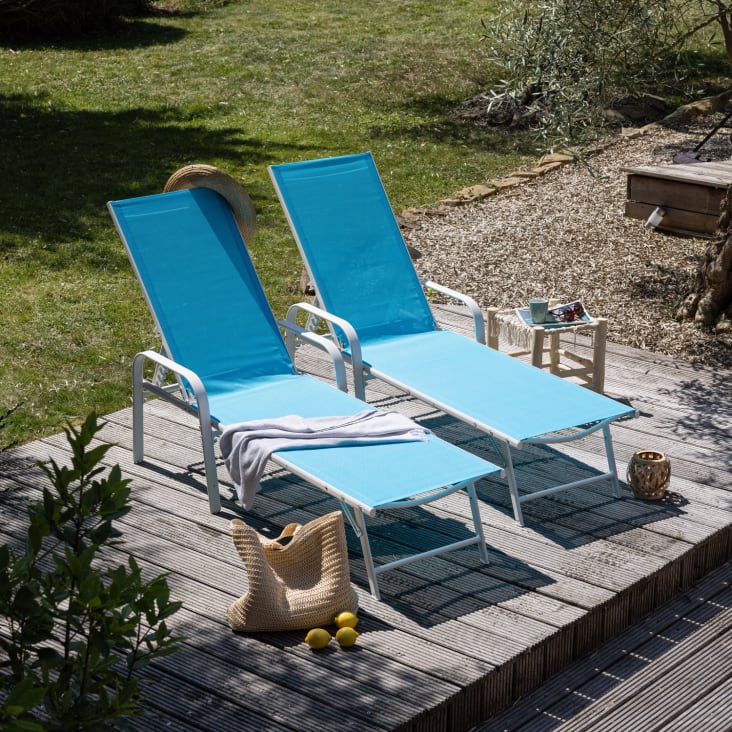 Chaise Longue Sdraio Azzurra Chaise Longue Divano Pelle Azzurro