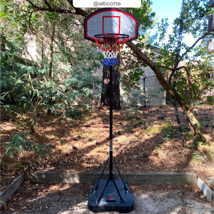 secretamente Grave Dislocación Canasta de baloncesto ajustable 1,65/2,05 m RUDDY | Maisons du Monde
