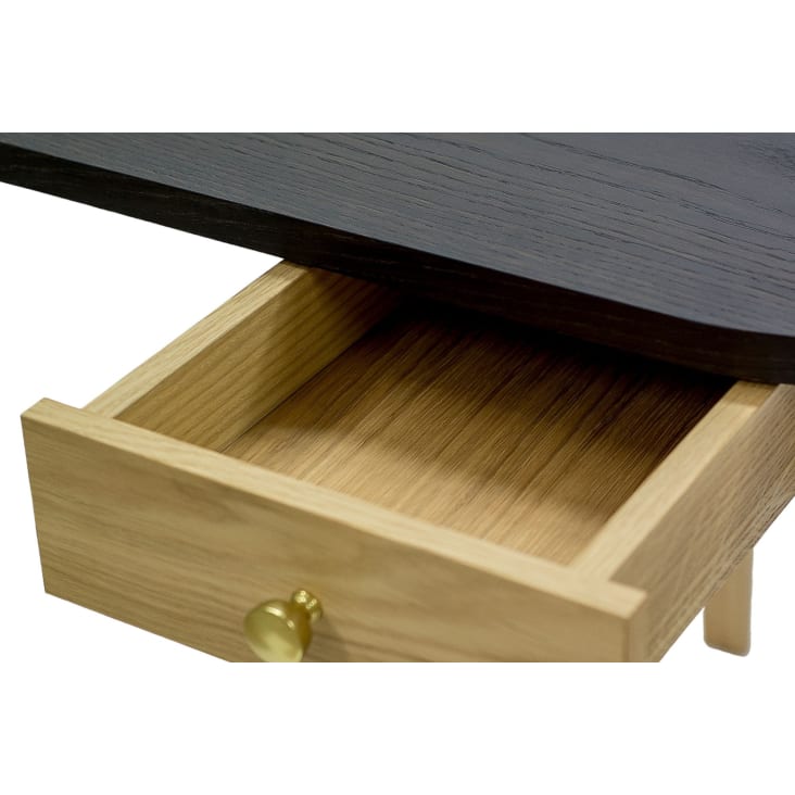 Bureau en bois scandinave avec 2 tiroirs-Oxford cropped-6