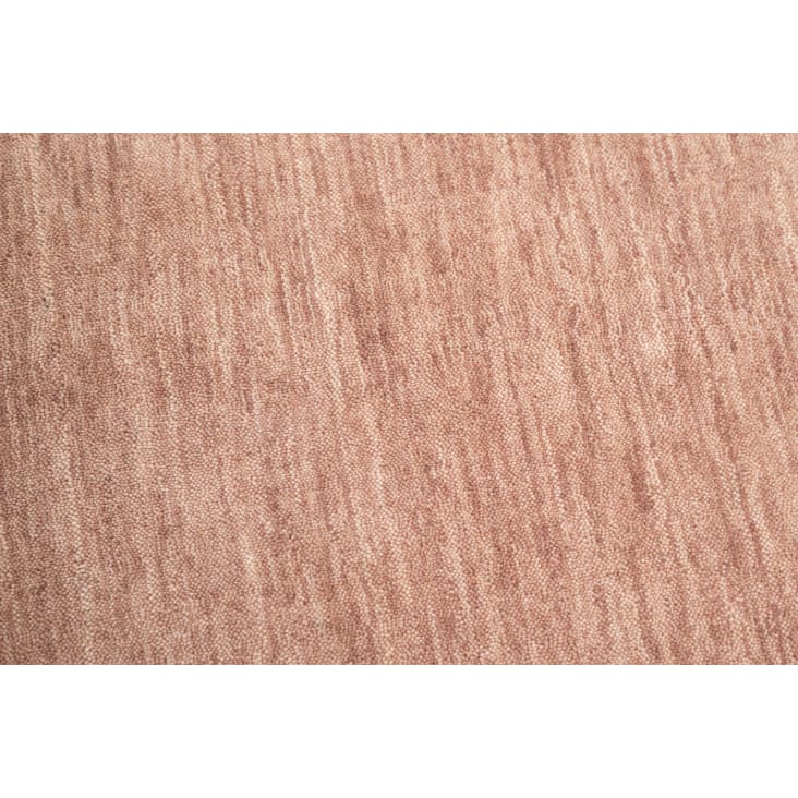Tapis salon - tissé main - 100% laine naturelle - beige 060x090 cm-HOLI cropped-5