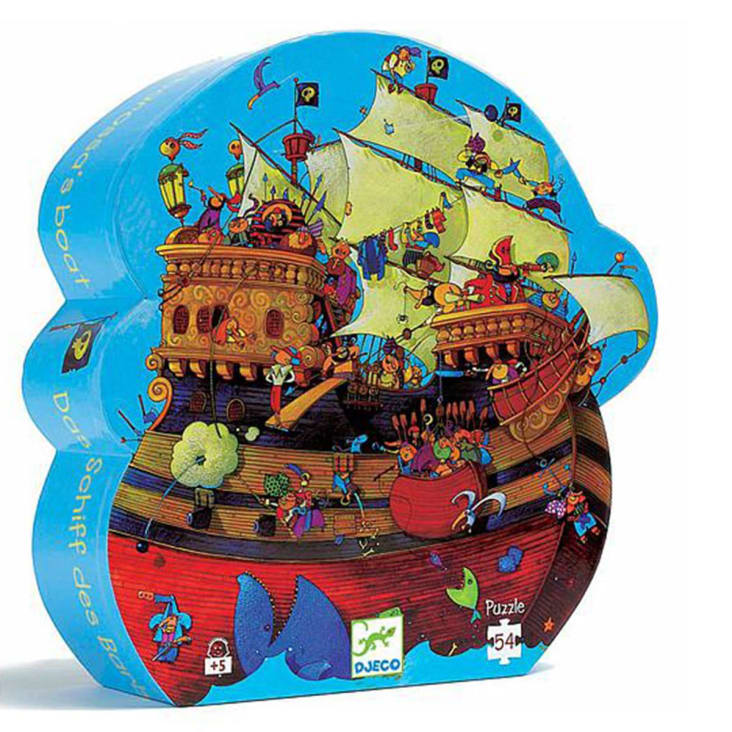 Puzzle barco 5 anos de carton marron Maisons du Monde