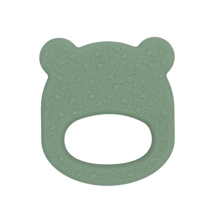 Anneau de dentition en silicone ours Vert