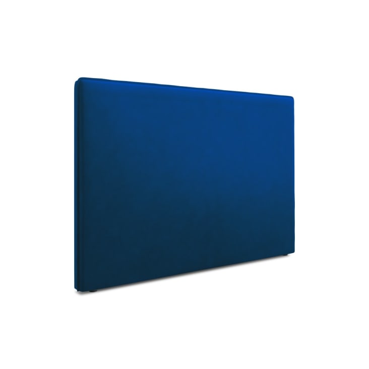 Tête de lit en velours bleu roi 120x200x10-PROVENCE
