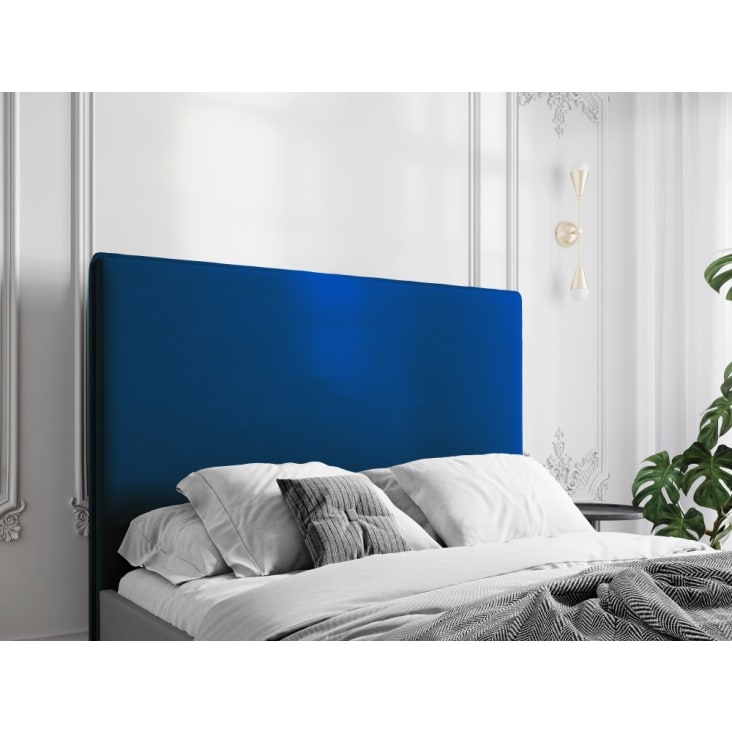 Tête de lit en velours bleu roi 120x200x10-PROVENCE cropped-2
