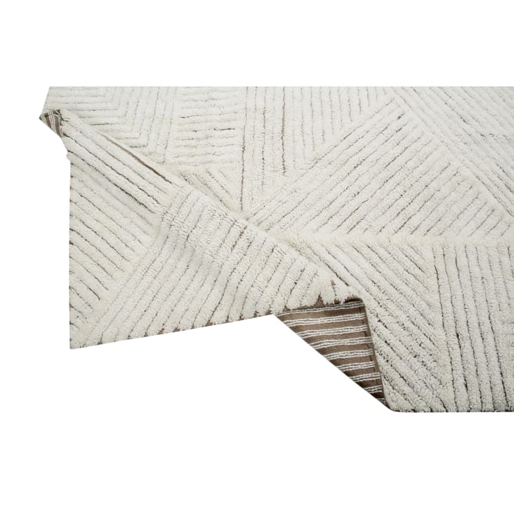 Tappeto lana Calm grigio 170×240 (lavabile lavatrice)