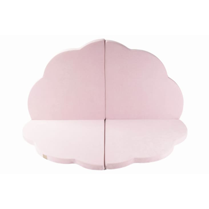 Alfombra de juego nube rosa 160x160cm Maisons du Monde