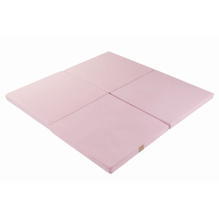 Tappeto da gioco quadrato rosa 120x120cm
