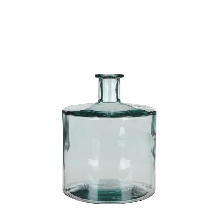 Jarrón de botellas vidrio reciclado alt. 26-Guan