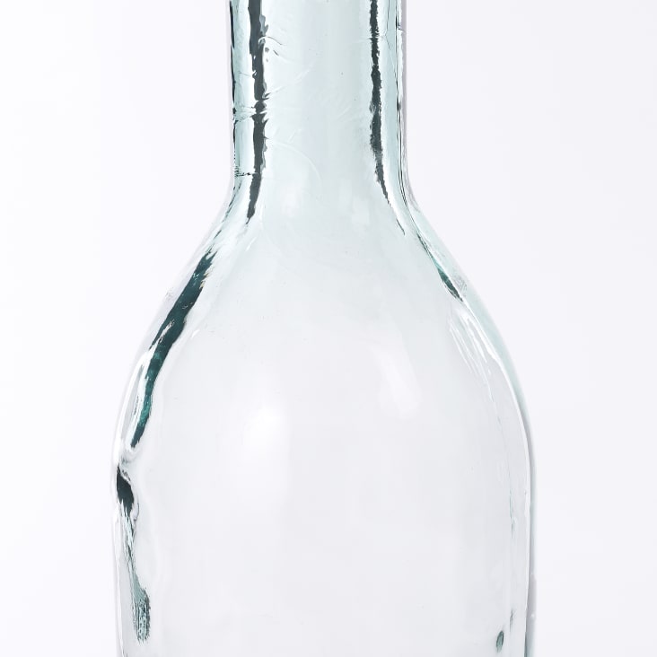 Jarrón de botellas vidrio reciclado alt. 42 Diego
