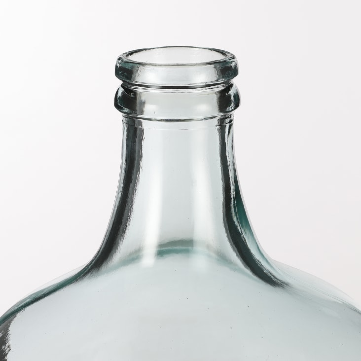 Vase bouteille en verre recyclé H42-Diego cropped-3