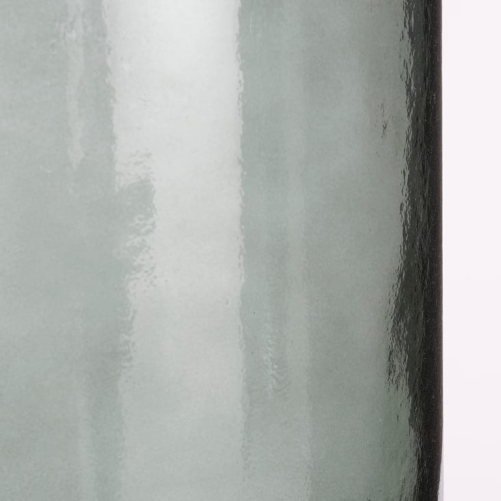Vaso bottiglia in vetro riciclato verde alt.40-Guan cropped-4