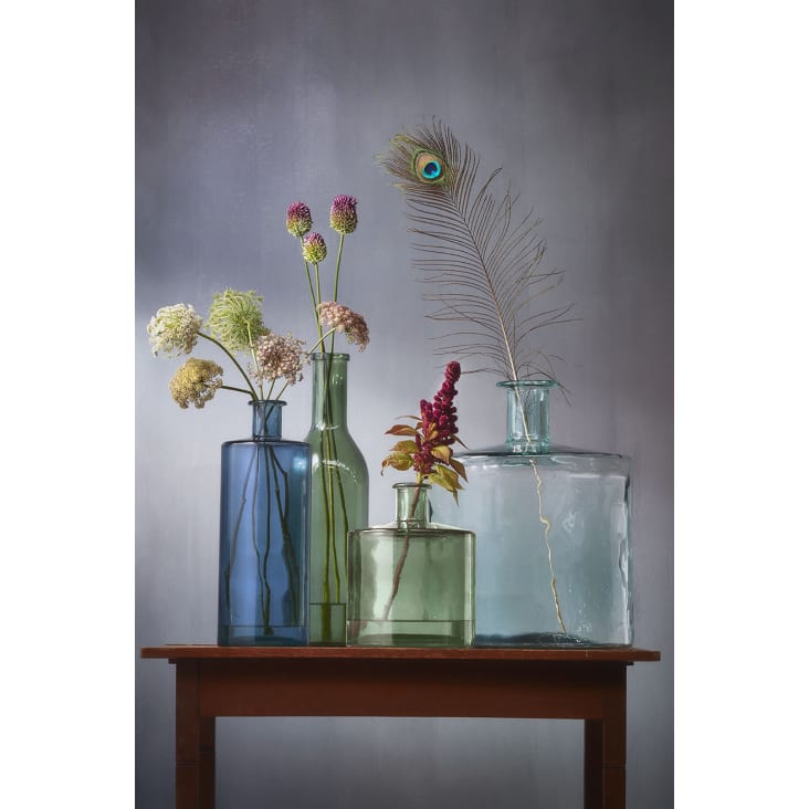 1 pezzo Vaso di fiori vetro
