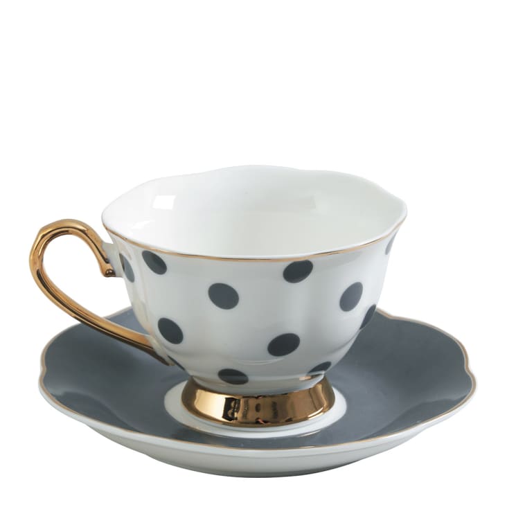 Tasse à thé Madame de Récamier - Gris foncé