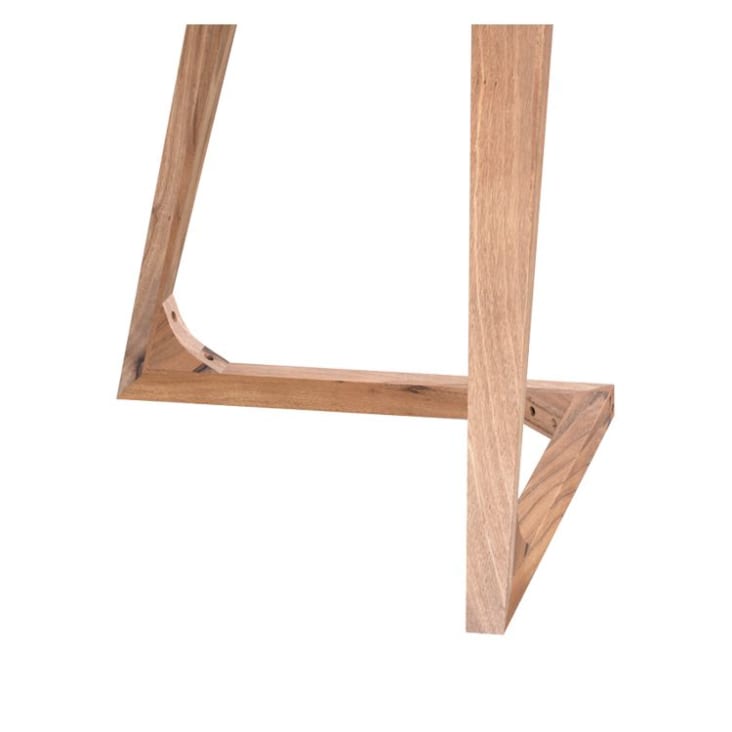 Table rectangulaire 6 personnes en bois d'acacia 175 cm-Pita cropped-5
