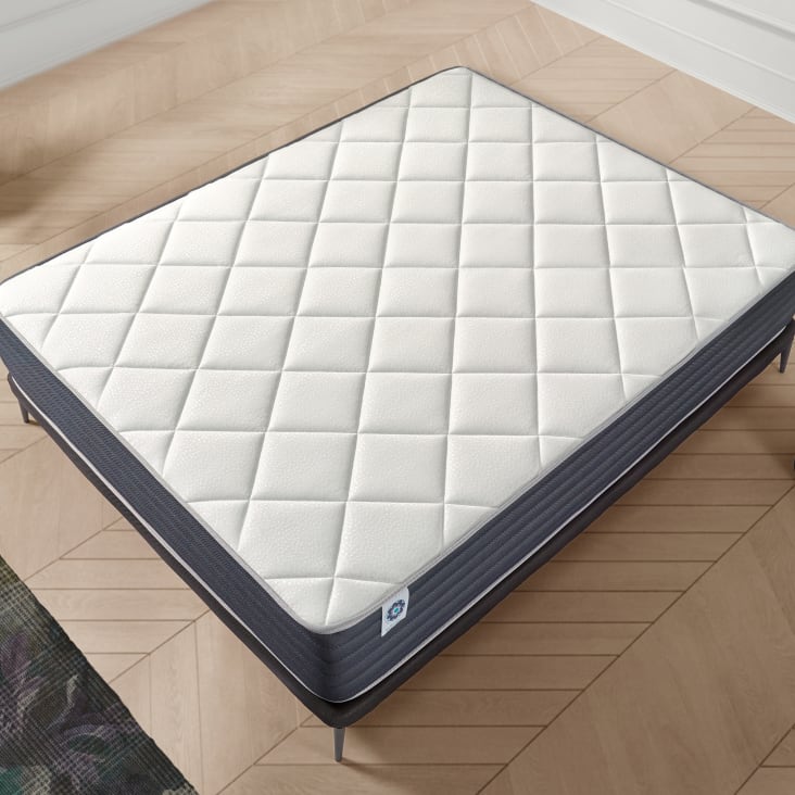 Matras 2 personnes Kilimandjaro - 100% Latex Naturel Pulse - Epaisseur du  matelas 21cm