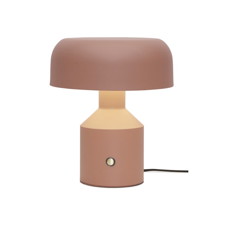 Lampe de table en fer terra, h. 30cm-Porto cropped-10