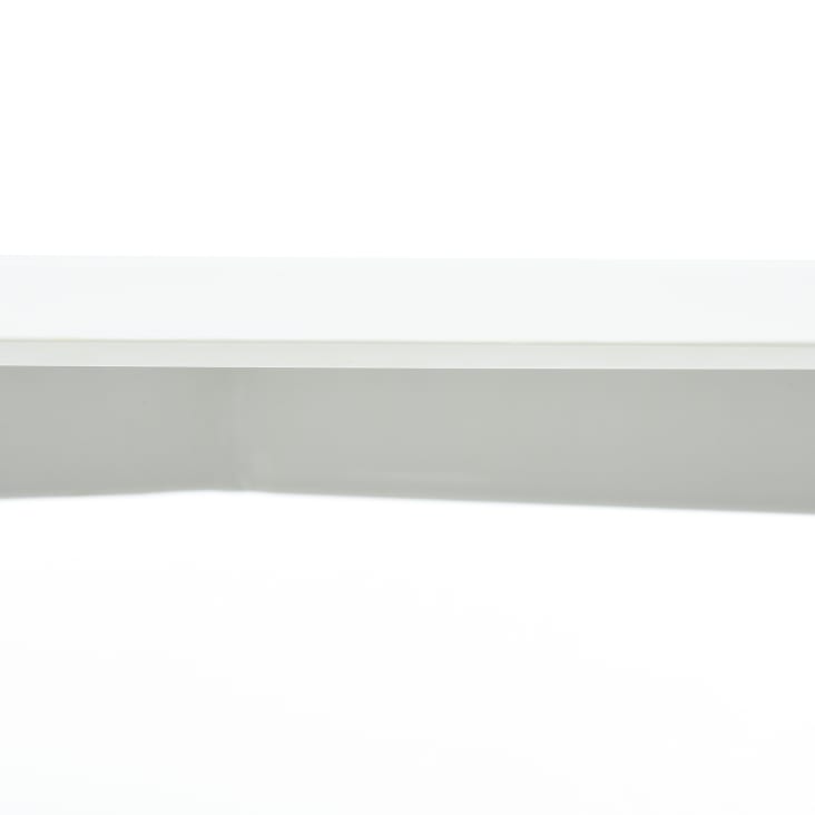 Mesa de comedor color blanco 120 x 60 x 75 cm cropped-8