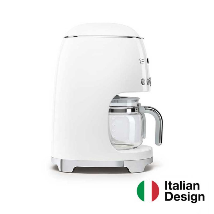 Cafetière Individuelle Vintage Années 50/60 - Art Déco, Inox Et Verre, 20 Ml