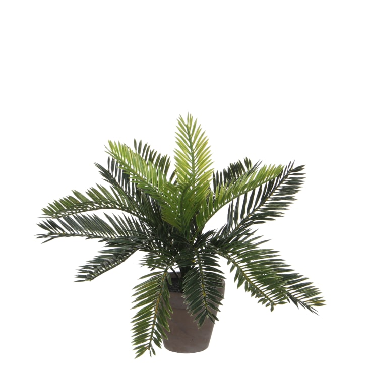 Palmera cyca artificial en maceta alt. 33-Cycas palm