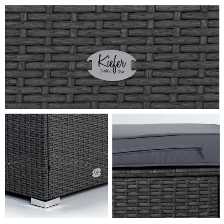 Rattan Reparatur Set - Synthetisches Geflecht Für Gartenmöbel In Flach Kaffeebraun