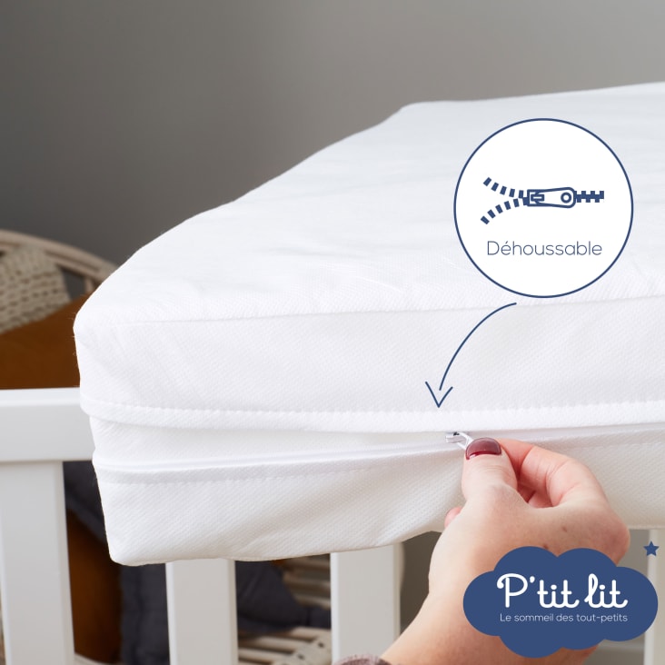 Housse de matelas anti-punaises de lit pour bébé