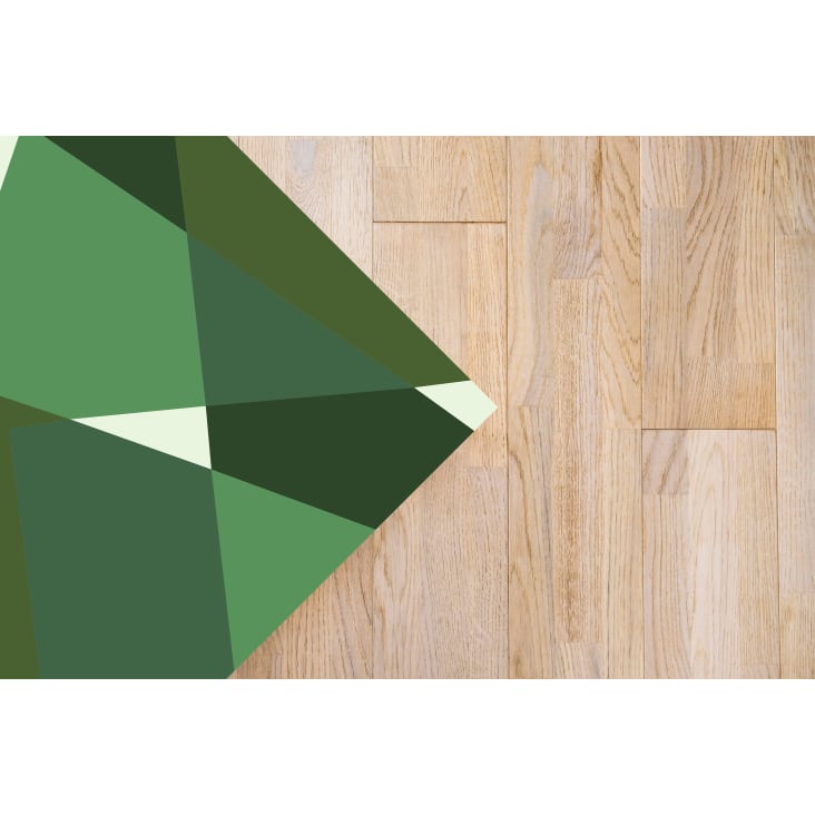 Alfombra vinílica geometría abstracta verde 80x200 cm-ALFOMBRAS MINIMALISTAS 2 cropped-4