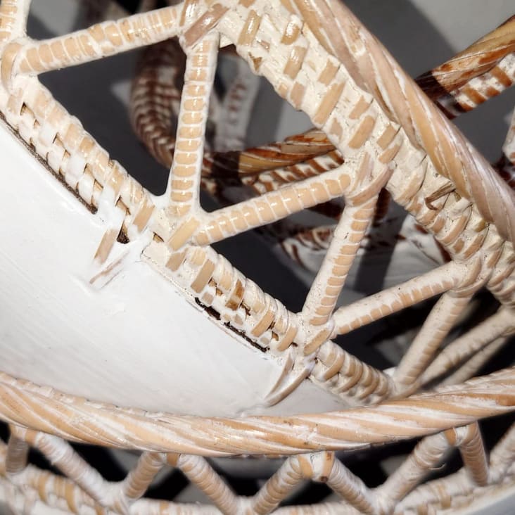 Peddig, 2,5 Mm, Rattan Rotondo In Plastica, 500 G, In Rattan - Foto 6