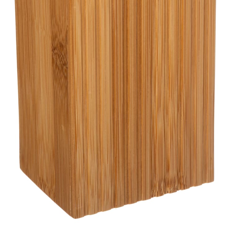 Distributeur de savon bambou - 8.6x6.5x17.5cm cropped-4