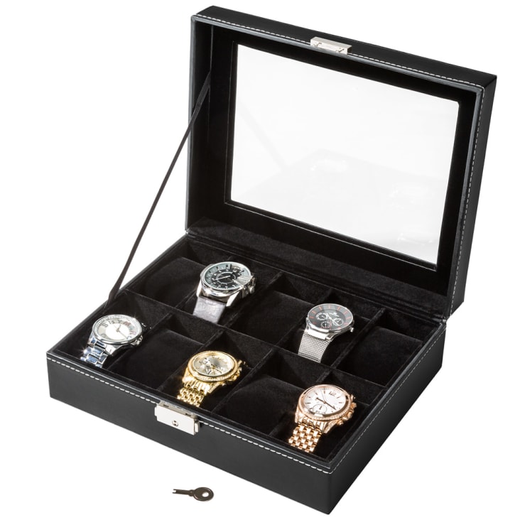 Contenitore shop porta orologi