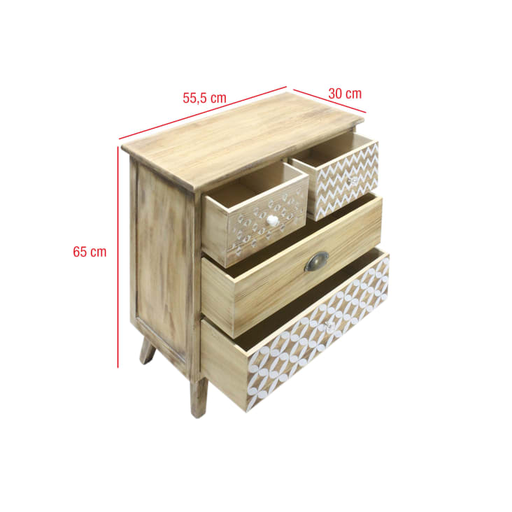 Mueble de almacenaje color madera 120x30x198cm