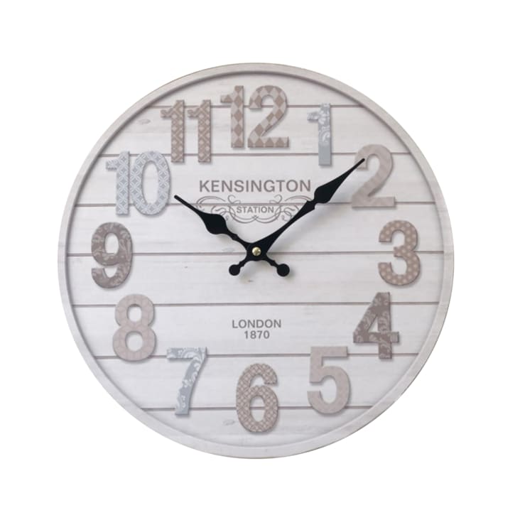 Große Wanduhr 76cm Vintage Gold | Römische Zahlen Produktbild-Vorschau 4