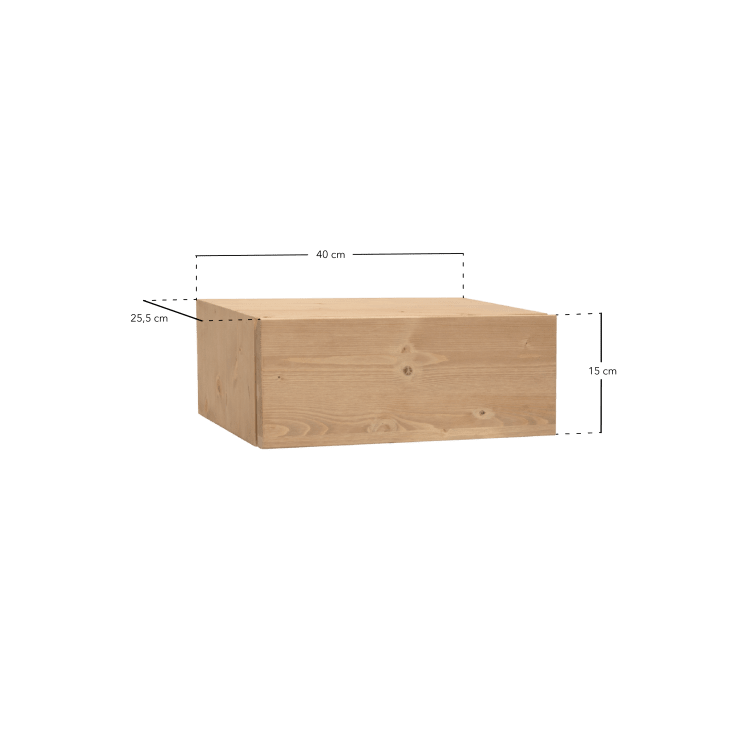 Appendiabito da parete in legno design moderno con 4 ganci neri - Noir