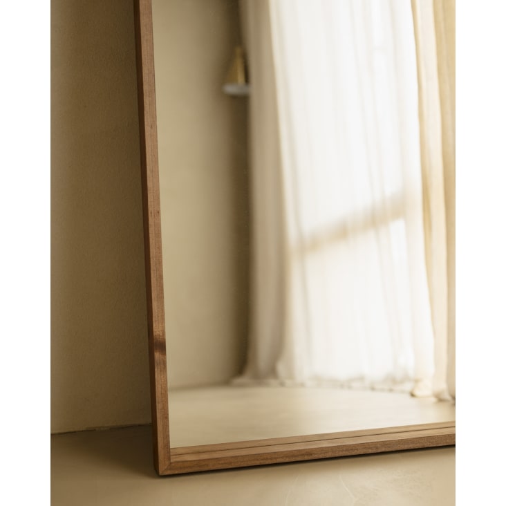 Espejo de madera maciza tono envejecido de 60x160cm-Walls i cropped-7