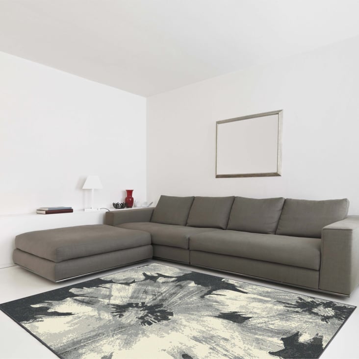 Tappeto moderno portofino grigio 200x290 cm MODERNO