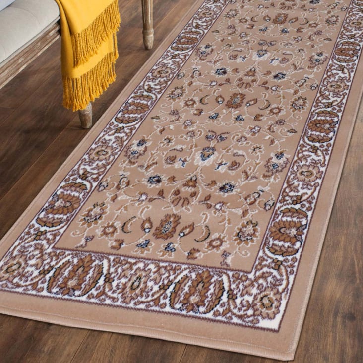 Passatoia orientale beige 100X400 cm Royal shiraz