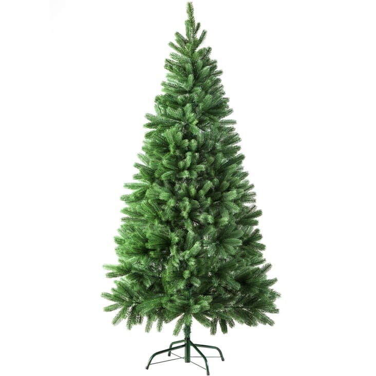 Künstlicher Weihnachtsbaum naturgetreu mit Metallständer grün Maisons