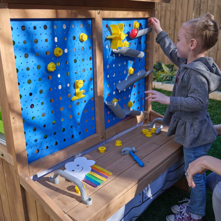 Etabli de bricolage en bois pour enfant Hape - Jouets Apesanteur