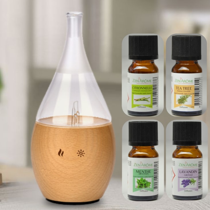 Compre Difusor De Aceites Esenciales De Aromaterapia, Nebulizador