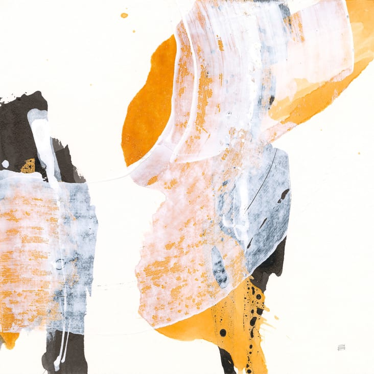 Stampa Su Tela Steve McQueen Arancione, Kunstbruder, 40x80 Cm, Opera D'arte Street Art, Pronta Da Appendere