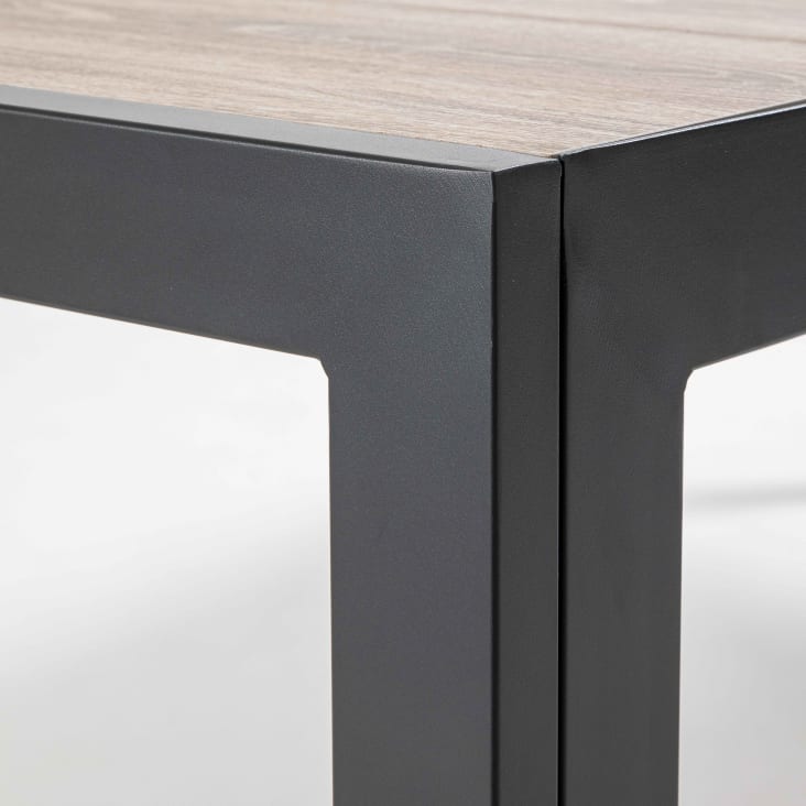 Table contemporaine en aluminium et céramique-Tivoli cropped-7