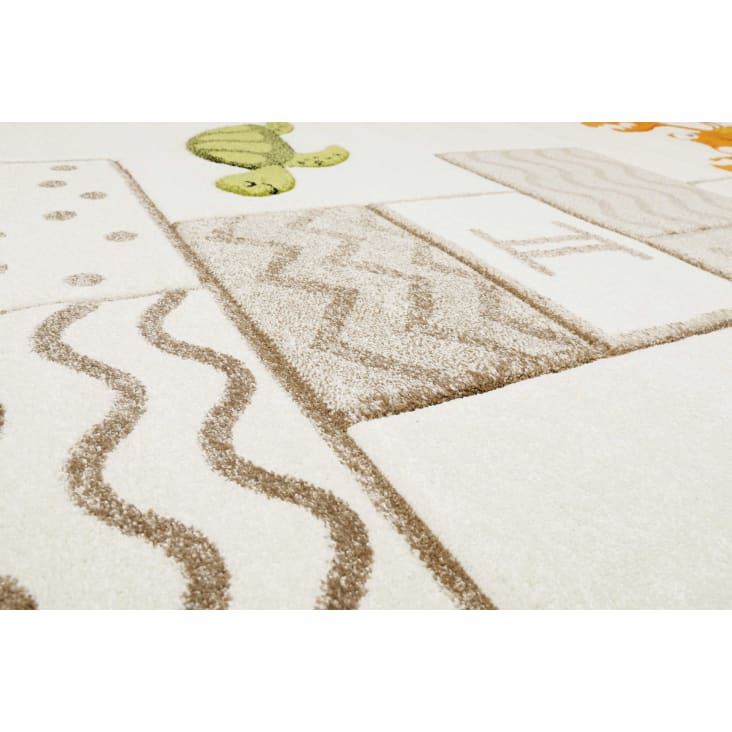 Alfombra sales infantil beige