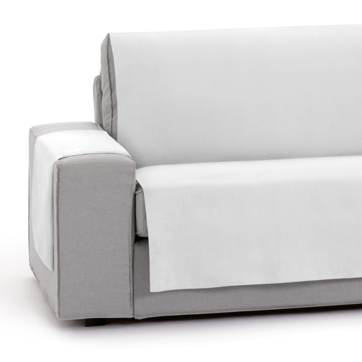 Funda cubre sillón protector liso 55 cm gris ROYALE