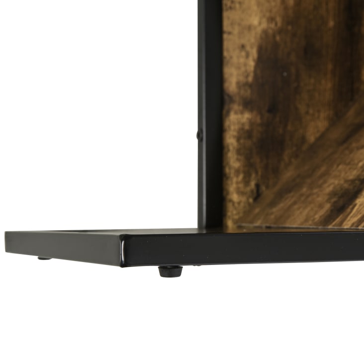 Libreria Ad Albero GIANTEX A 5 Ripiani Con Cassetto - Per Libri, CD, Riviste, 60x30x17.5 Cm - Foto 3