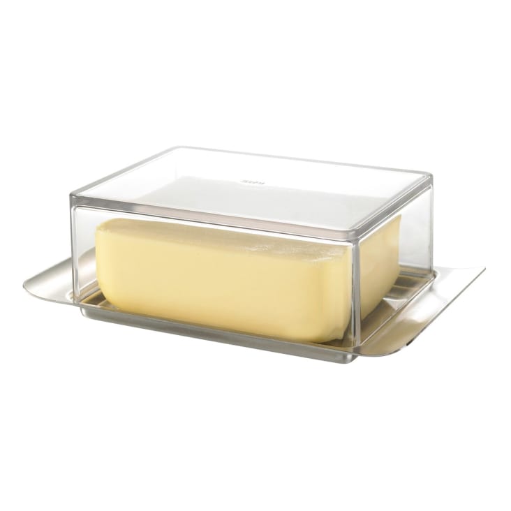 Beurrier En Acier Inoxydable Avec Couvercle MIJOMA - Pour 250 G De Beurre, élégant Et Pratique Pour Table Et Frigo - 7