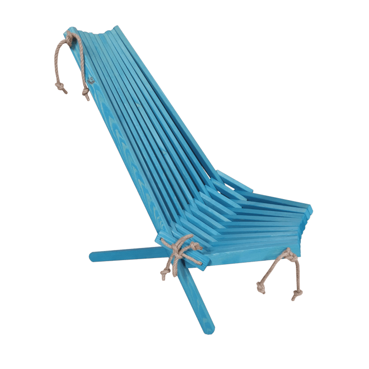 Chilienne eco pin -turquoise, huilé-ECOCHAIR