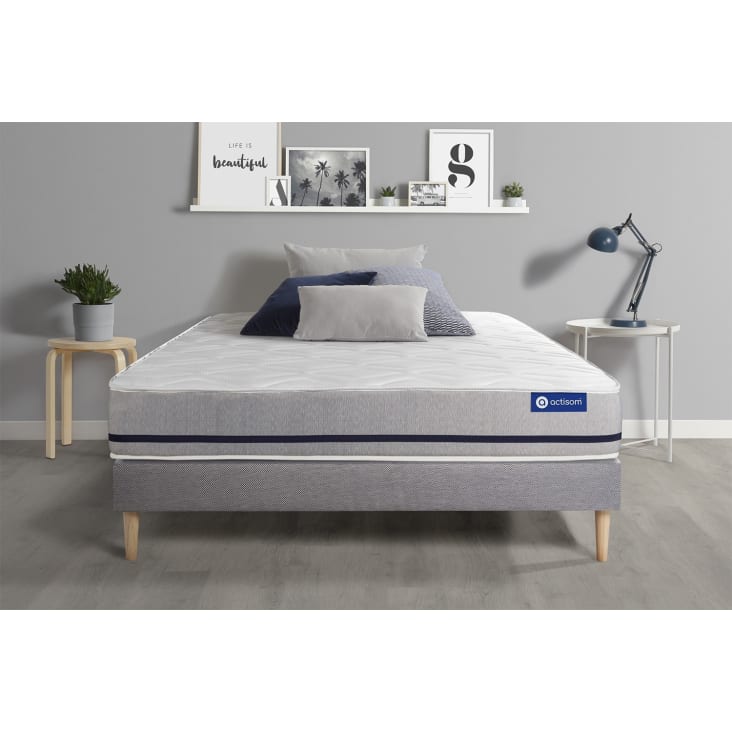 Set materasso e rete Memory foam Actimemo soft